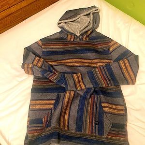 DEPARTWEST men’s medium patterned soft hoodie Limited Collection